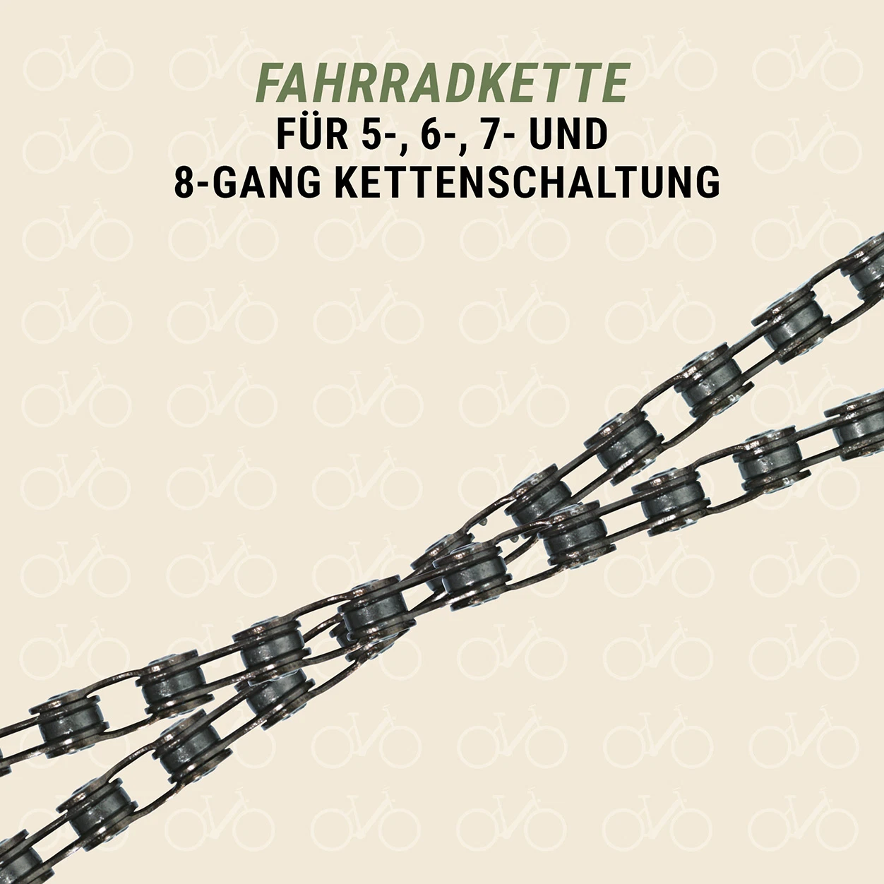 Fahrradkette für Kettenschaltung