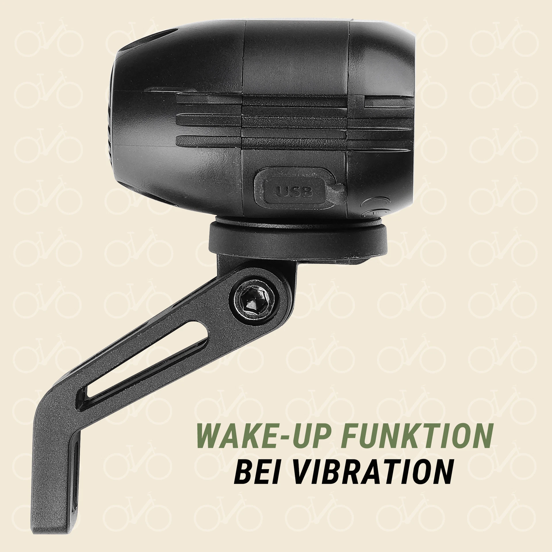 Frontscheinwerfer Wake up Funktion - diagonale Ansicht Schaubild