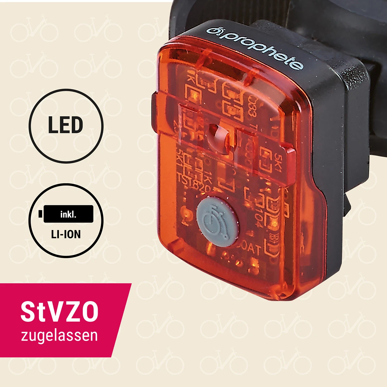 LED USB-Akkurücklicht mini