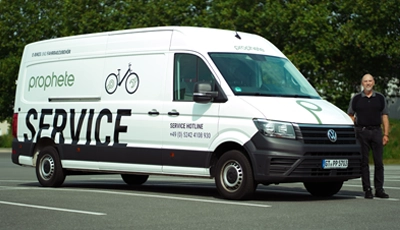 Homeservice Wartung - Dein Prophete E-Bike wird bei dir zuhause gewartet