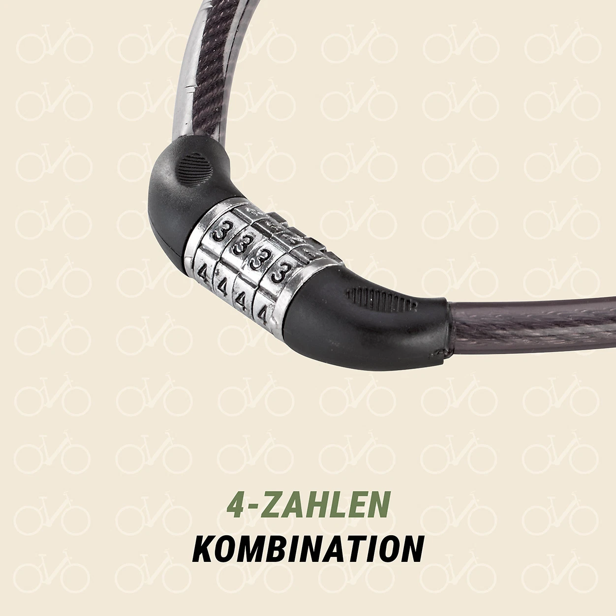 Kabelschloss code 4