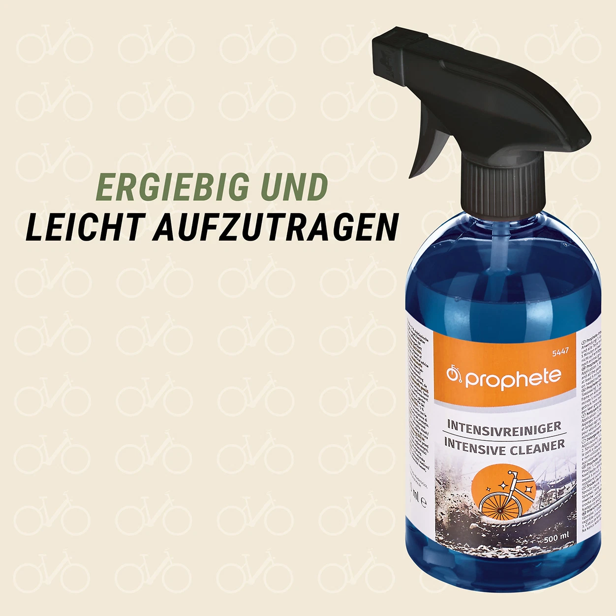 Intensivreiniger ergiebig und leicht aufzutragen - vordere Ansicht