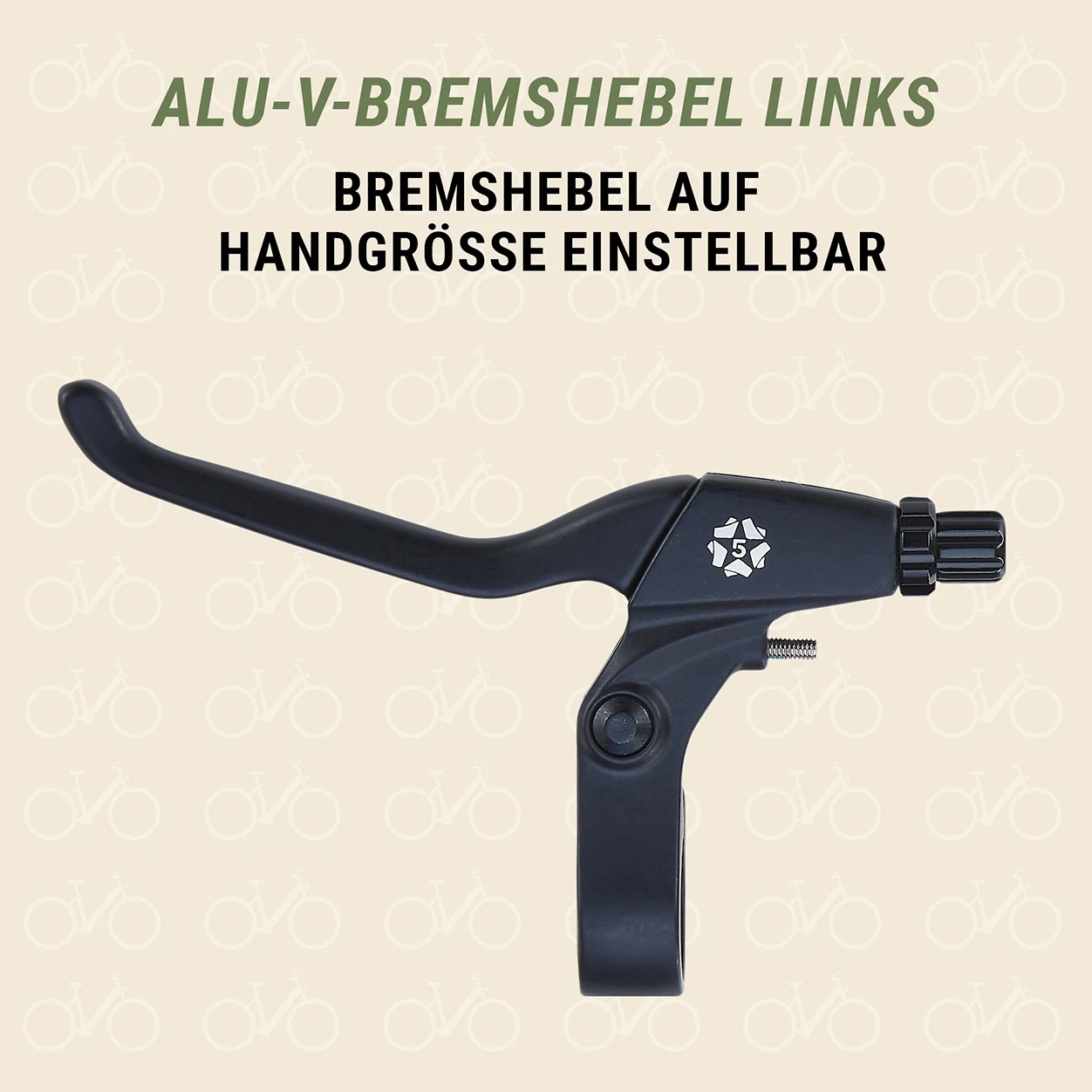ALU-V-Bremshebel links