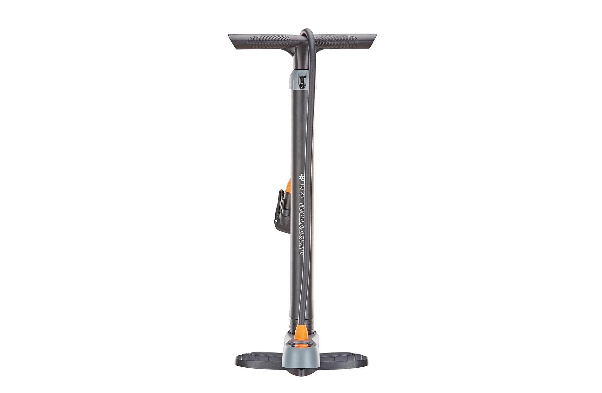 Standluftpumpe SKS - Ansicht von vorne auf weißem Grund