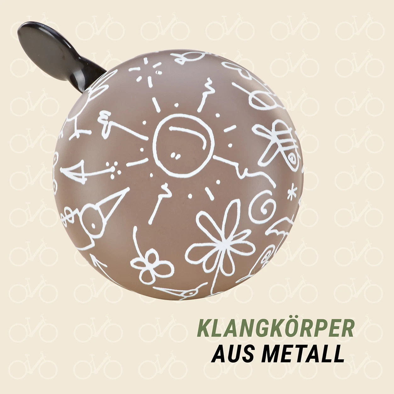 "Ding Dong" Nostalgie-Klingel Mini